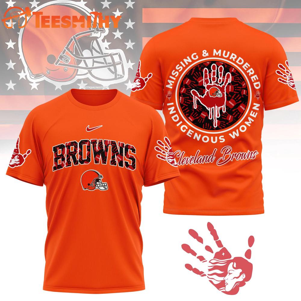 Denver Broncos 2026 NFL Missing Murdered Indigenous Women Awareness 3D Shirt