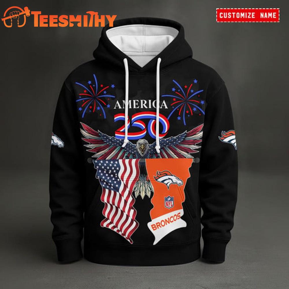 Denver Broncos 250th Anniversary of American 2026 Hoodie