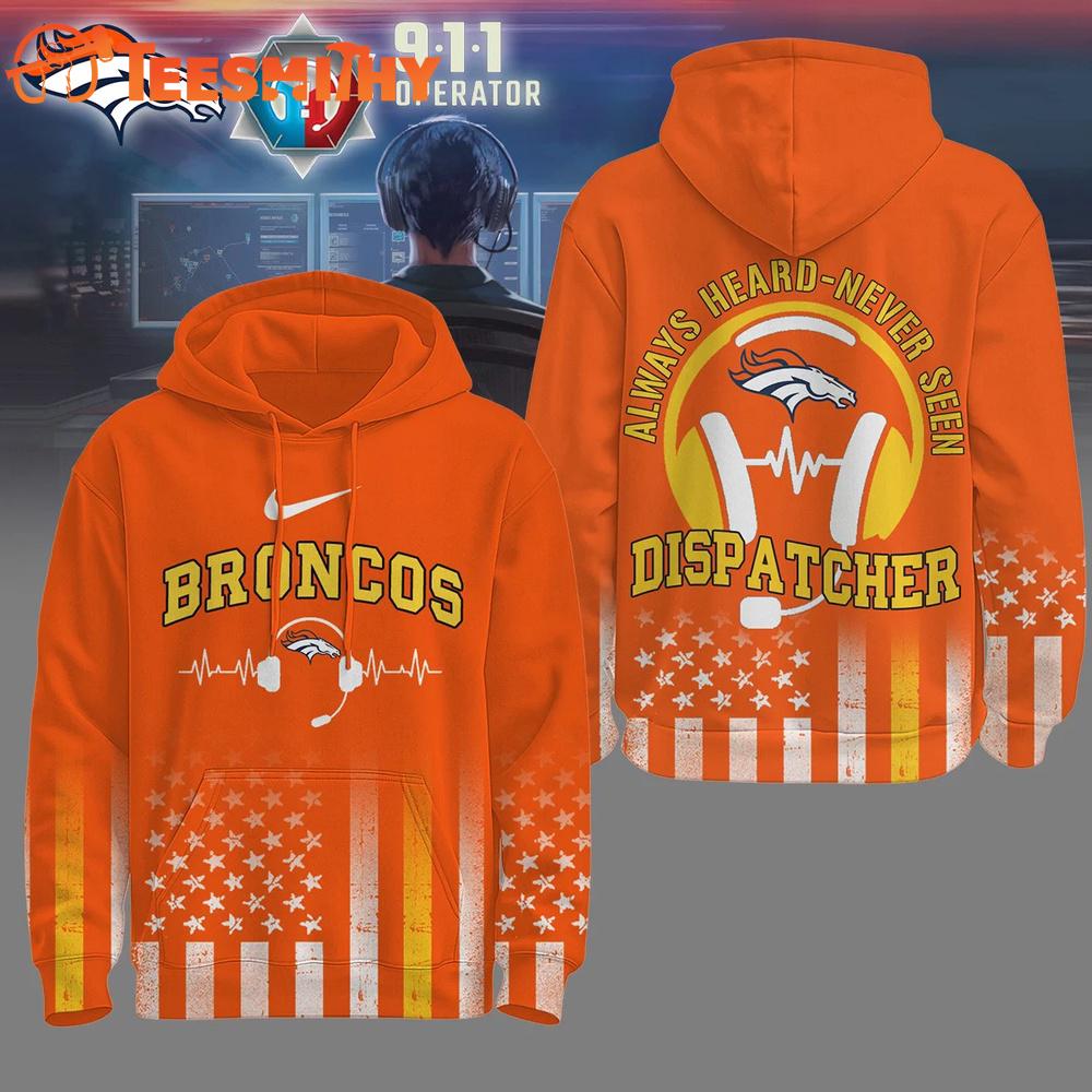 Denver Broncos NFL Dispatcher Fan Hoodie Shirt
