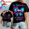 Detroit Lions NFL No Story Should End Too Soon Suicide Prevention Awareness Unisex 3D Shirt