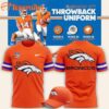 Denver Broncos Throwback 1977 Orange T Shirt 2 Denver Broncos Throwback 1977 Orange T Shirt