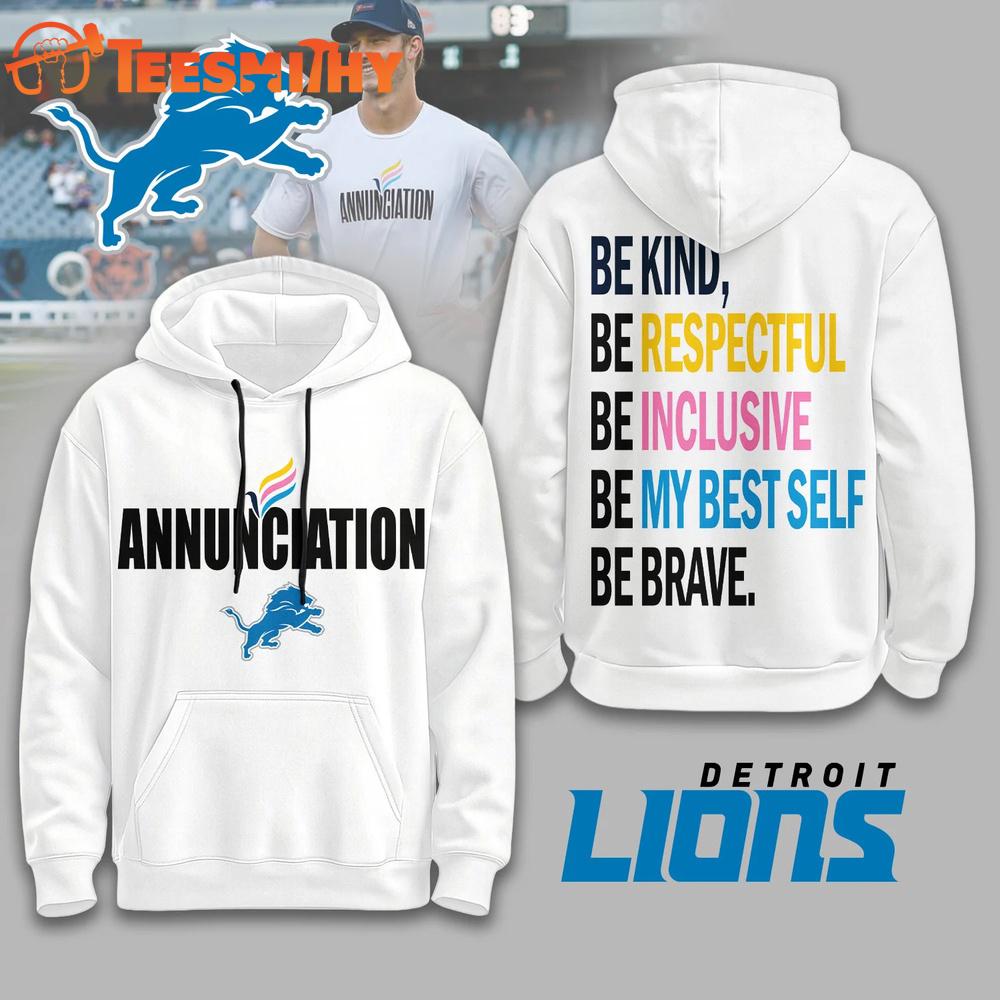 Detroit Lions NFL Annunciation Limited Edition Hoodie Shirt