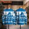 Detroit Lions NFL Snow Ugly Christmas Sweater