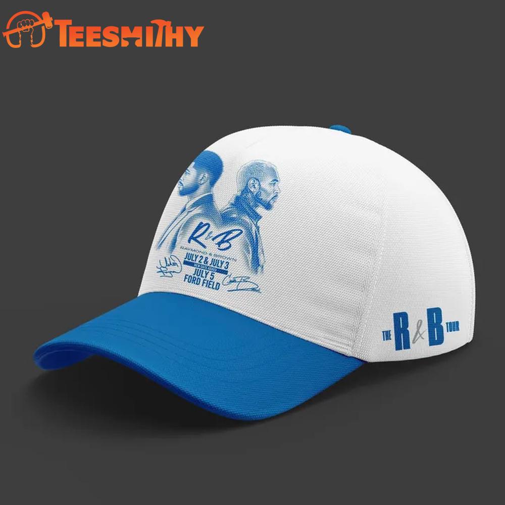 Detroit Lions x Chris Brown And Usher The R&B Tour 2026 Cap