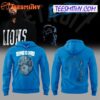 Detroit Lions x Eminem 2025 Limited Edition Blue Hoodie Shirt