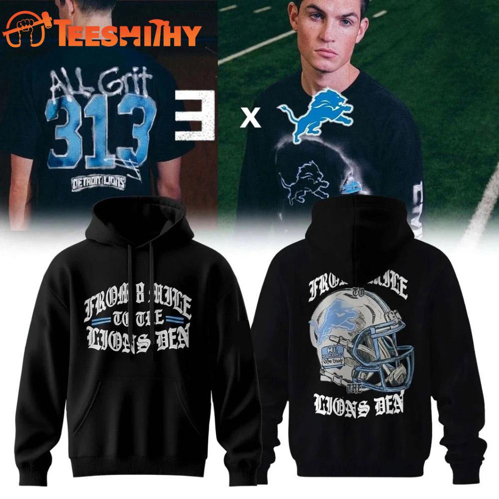 Detroit Lions x Eminem Vibe Special Edition Hoodie Shirt