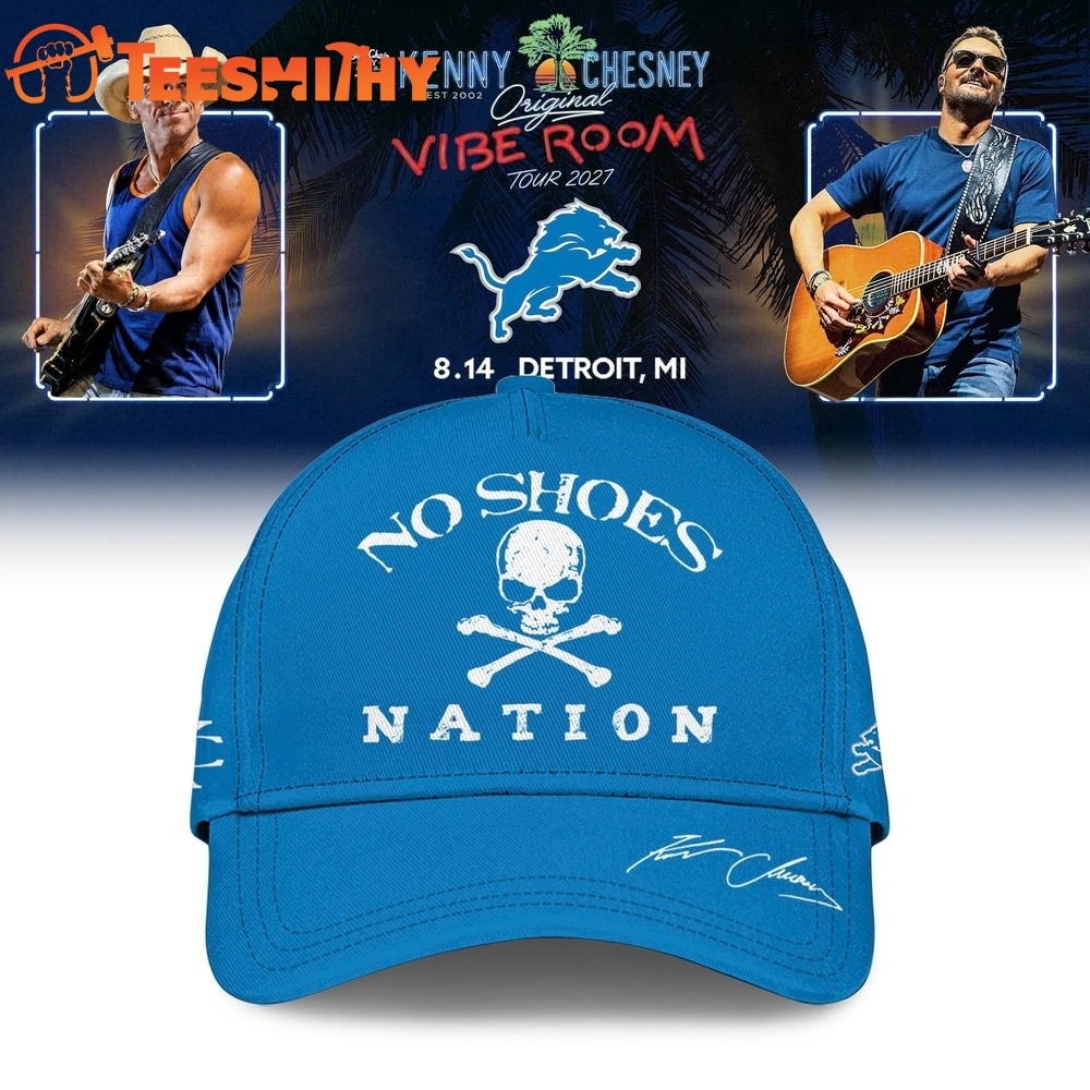 Detroit Lions x Kenny Chesney The Original Vibe Room Tour 2027 Signature Cap