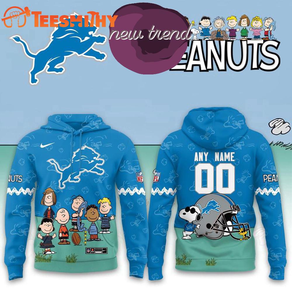 Detroit Lions x Peanuts 2026 Special New Hoodie