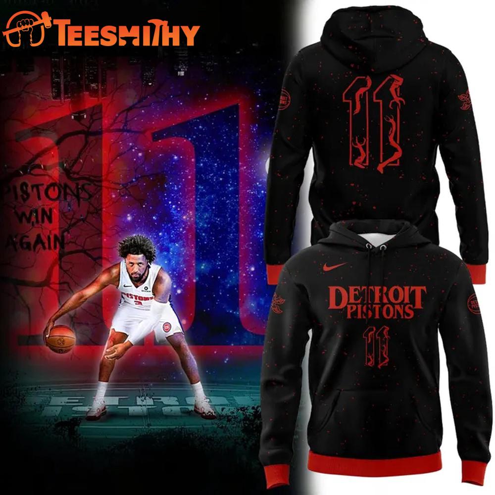 Detroit Pistons x Stranger Things Limited Edition Hoodie