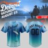 Detroit Tigers Fishing Baseball Jersey
