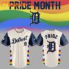 Detroit Tigers Happy Pride Month Jersey Shirt