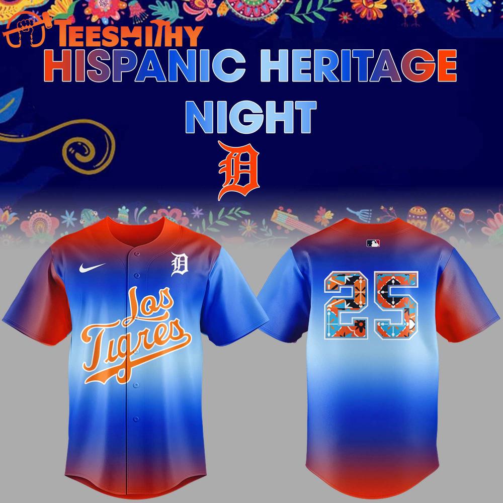 Detroit Tigers Hispanic Heritage Night Baseball Jersey Detroit Tigers Hispanic Heritage Night Baseball Jersey