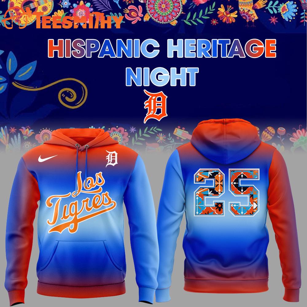 Detroit Tigers Hispanic Heritage Night Hoodie Shirt