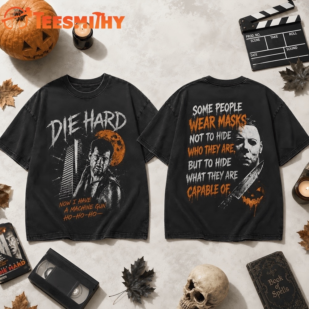 Die Hard Halloween Masks Hide What You’re Capable Of 3D Shirt