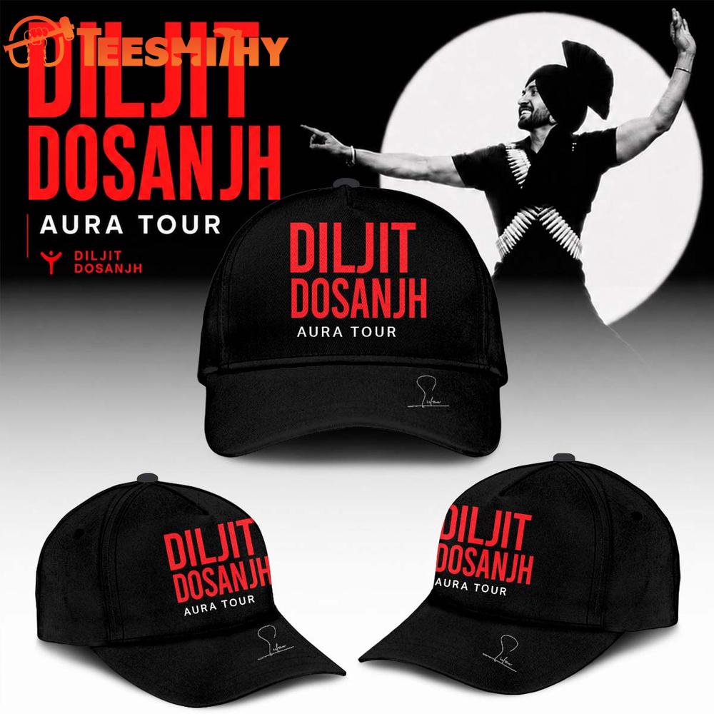 Diljit Dosanjh AURA World Tour 2026 Signature Classic Cap