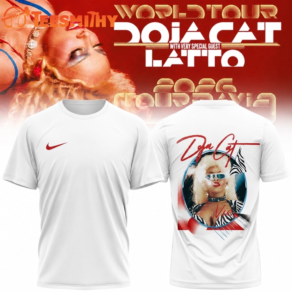 Doja Cat Tour Ma Vie World Tour 2026 Signature Graphic Special New T Shirt