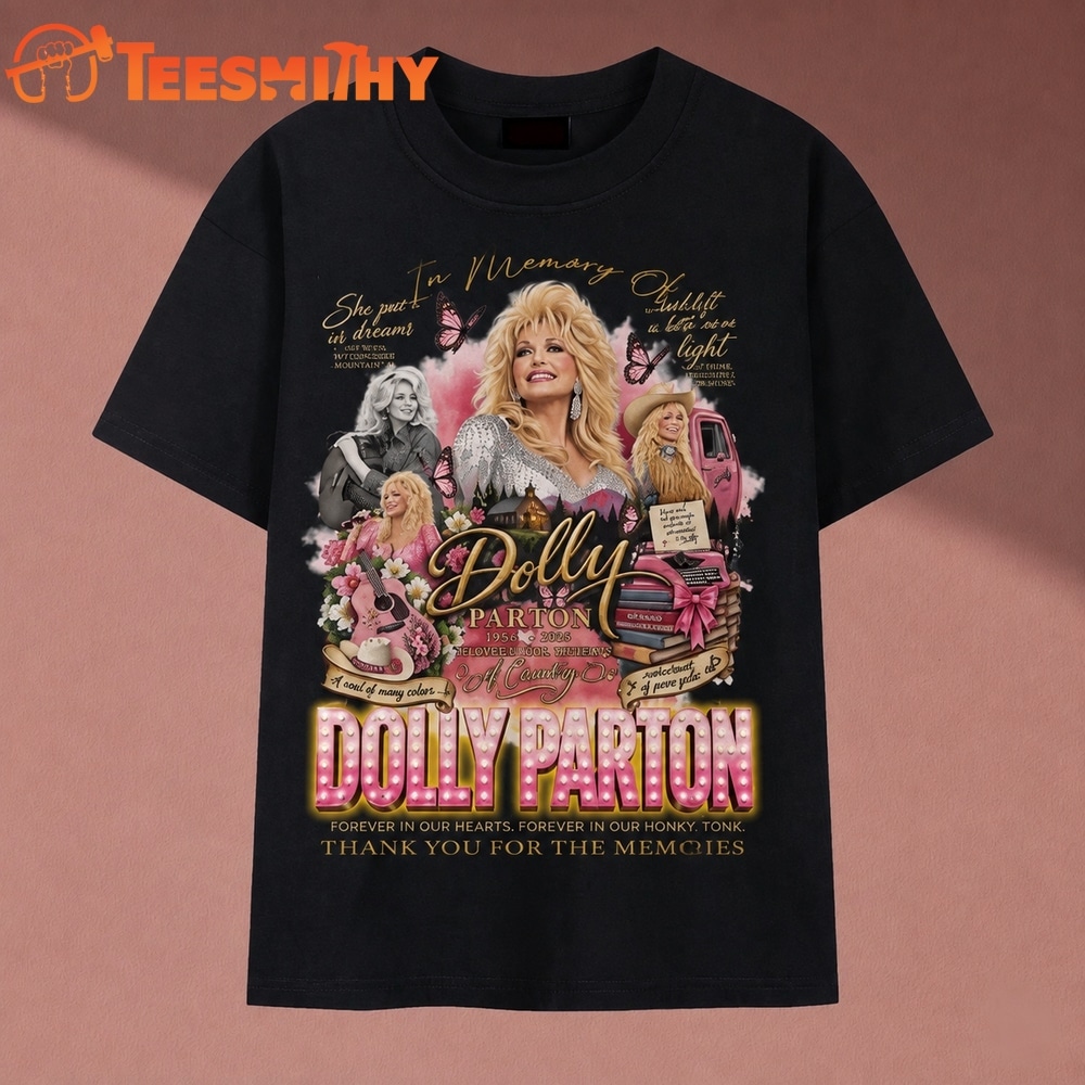 Dolly Parton Forever In Our Honky Tonk Vintage Graphic T Shirt