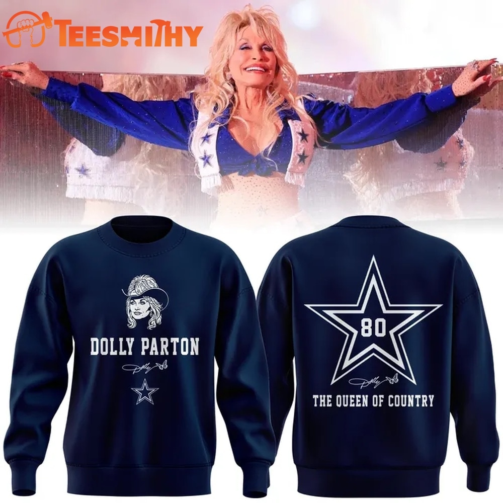 Dolly Parton The Queen of Country x Dallas Cowboys Sweatshirt
