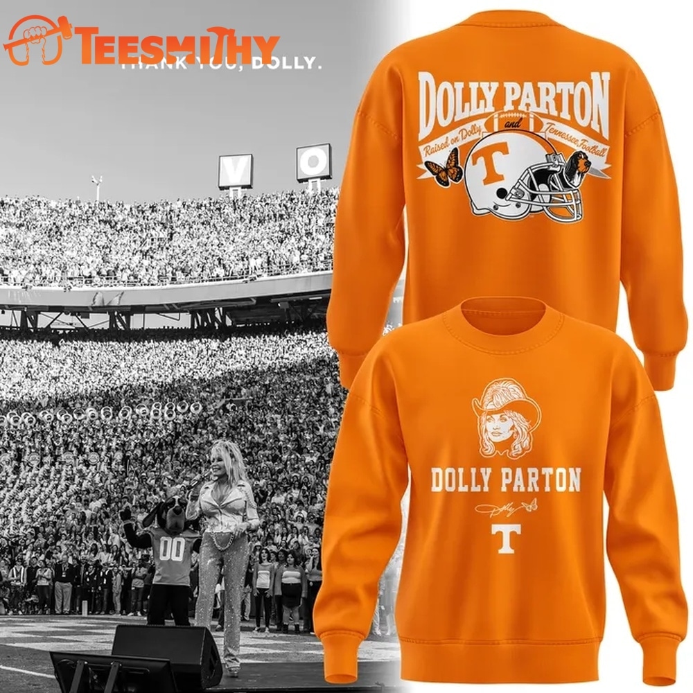 Dolly Parton The Queen of Country x Tennessee Football Sweatshirt