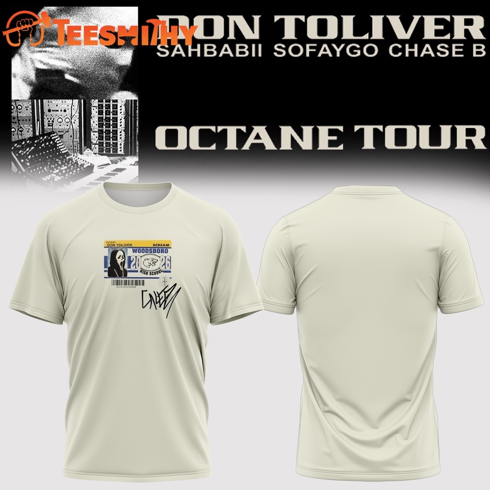 Don Toliver Octane Tour Signature 2026 T Shirt