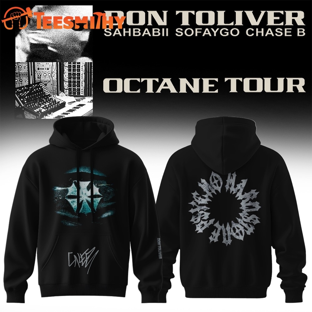 Don Toliver Octane Tour Signed 2026 Black Hoodie
