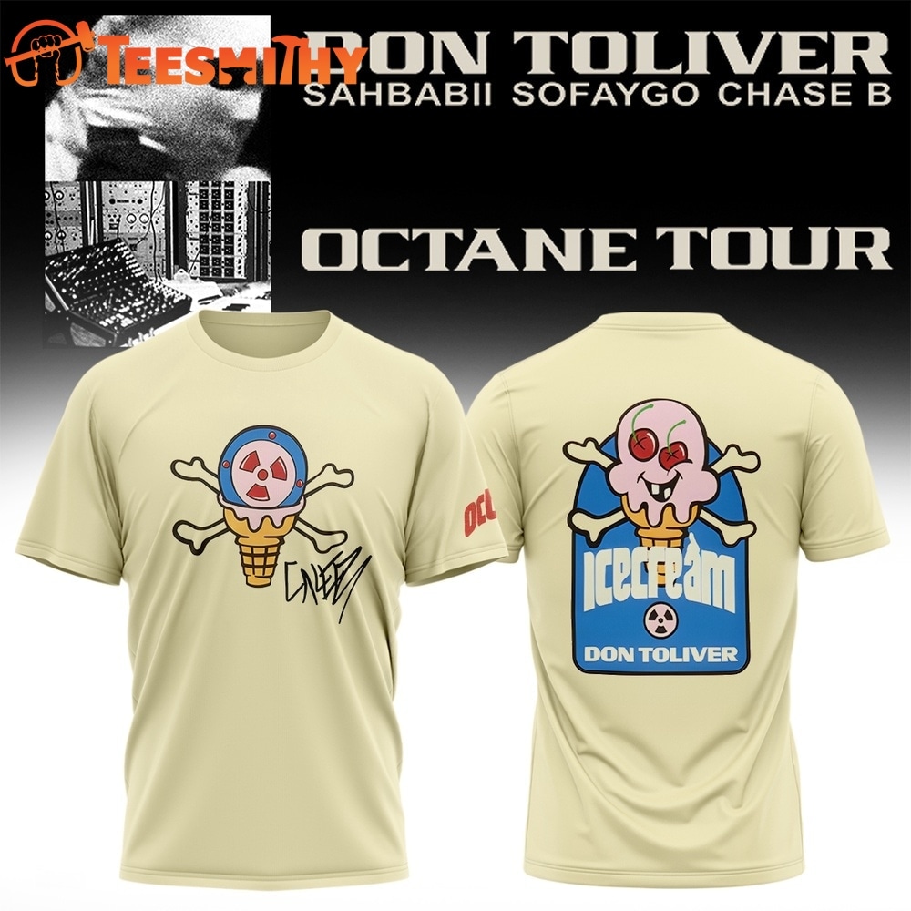 Don Toliver Octane Tour Signed 2026 New Design T Shirt
