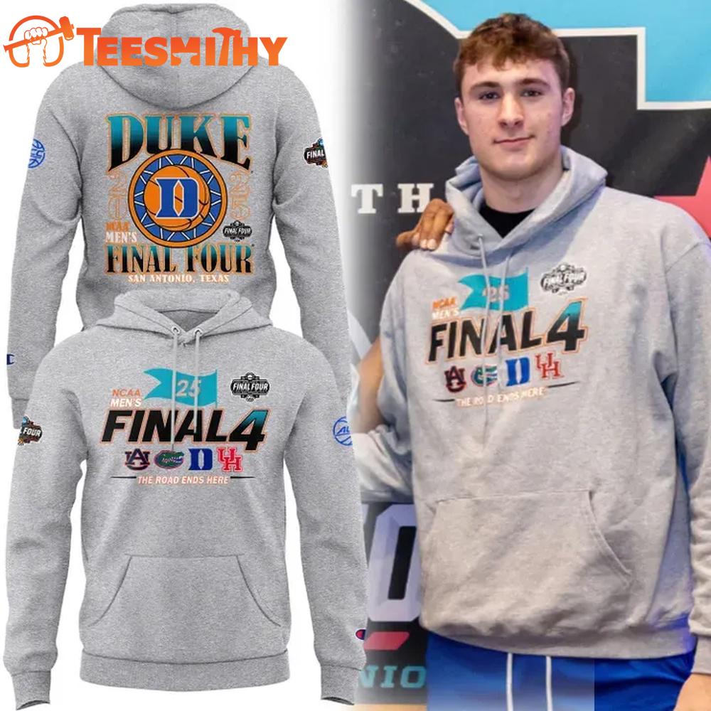 Duke Blue Devils Men's Basketball 2025 Final Four Hoodie Shirt