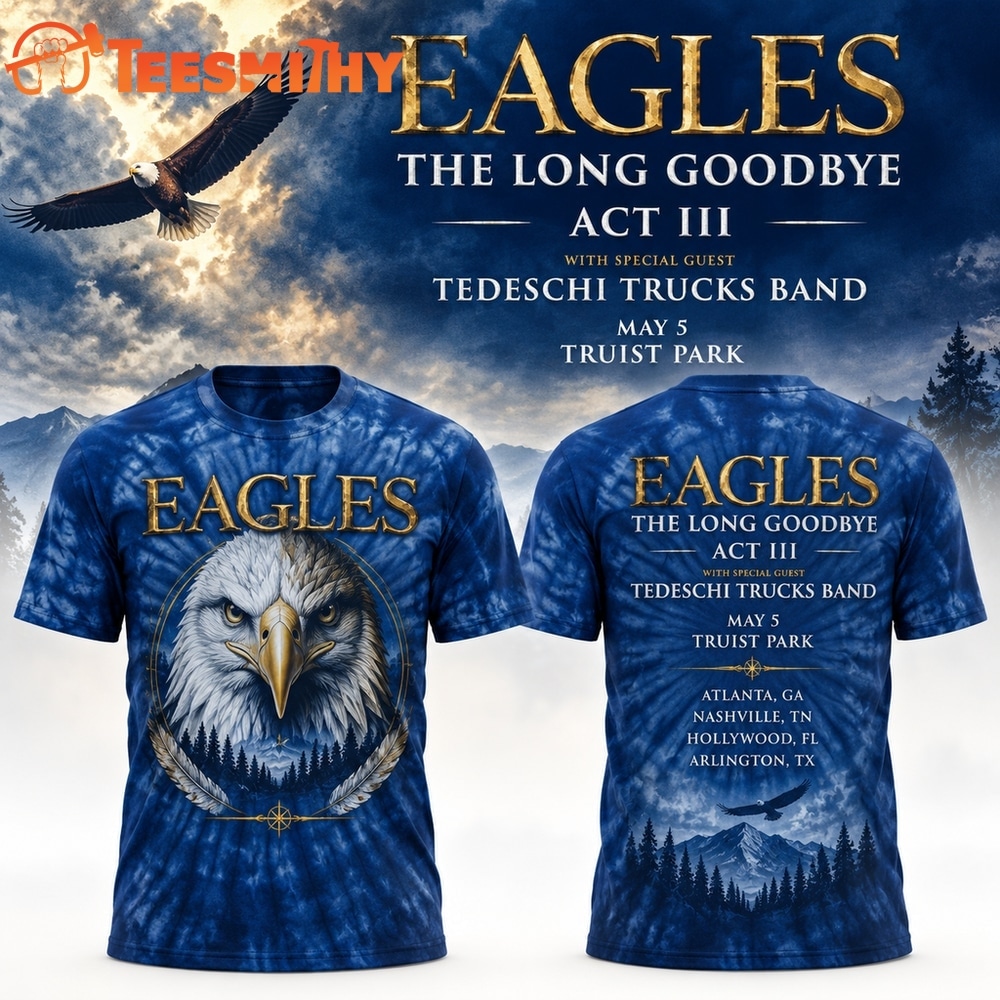Eagles The Long Goodbye Act III at Truist Park T Shirt
