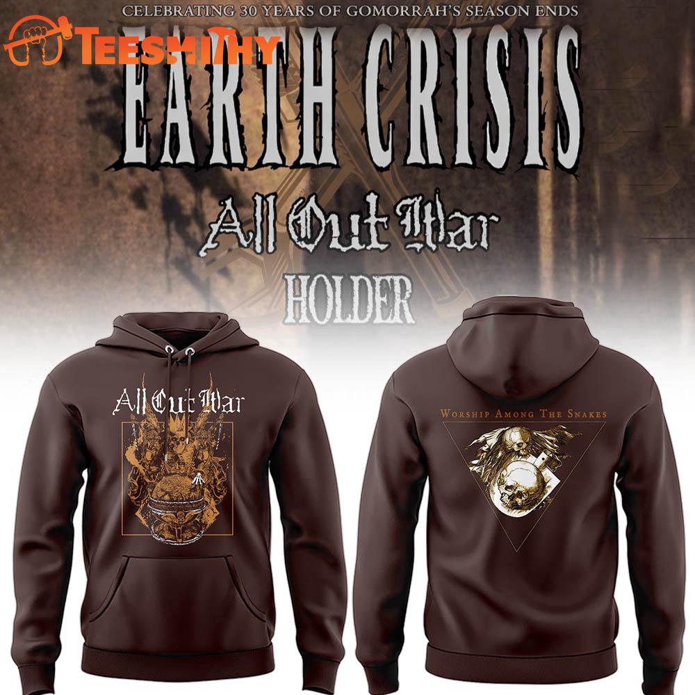 Earth Crisis 30 Years of Gomorrah’s Season Ends New Design Hoodie
