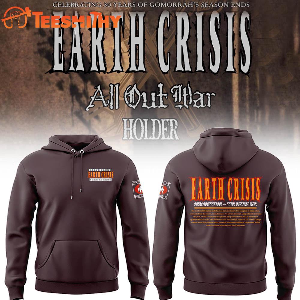 Earth Crisis 30 Years of Gomorrah’s Season Ends Special New Hoodie