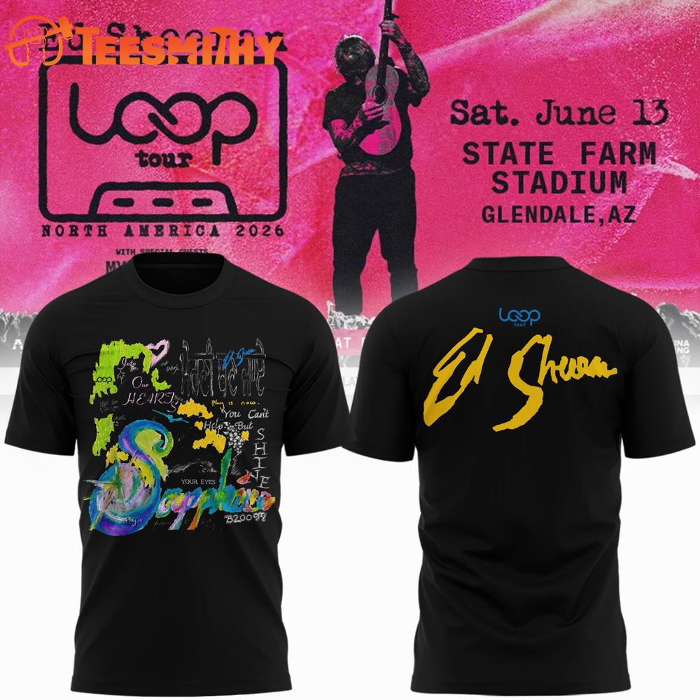 Ed Sheeran Loop Tour 2026 T Shirt