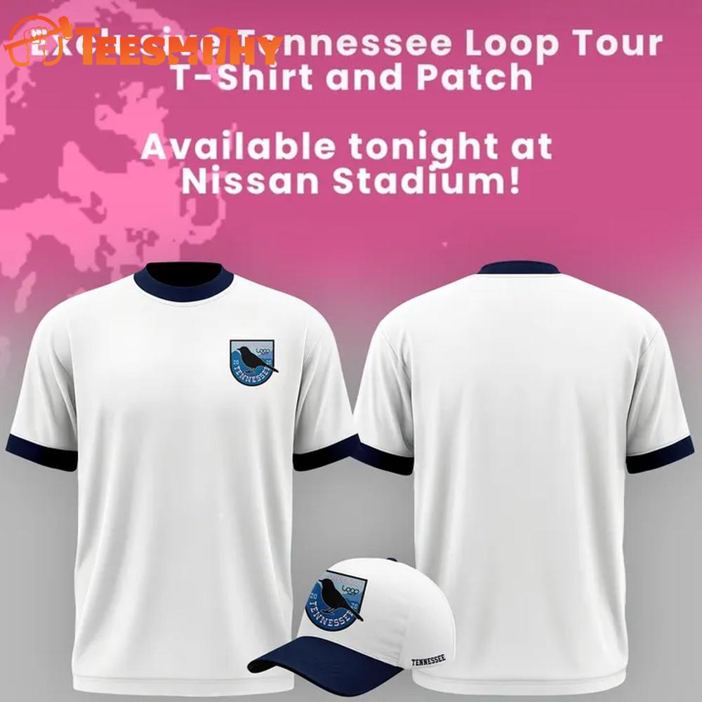 Ed Sheeran Loop Tour 2026 Tennessee Exclusive Version T Shirt