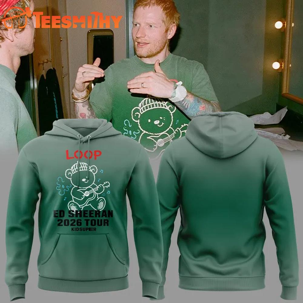 Ed Sheeran North American Loop Tour 2026 Limited Edition Hoodie