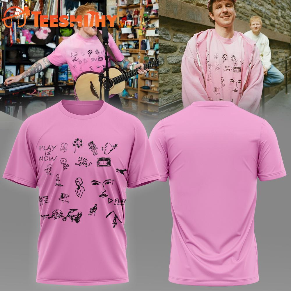 Ed Sheeran The +−=÷× European Tour 2025 T Shirt Ed Sheeran The +−=÷× European Tour 2025 T Shirt