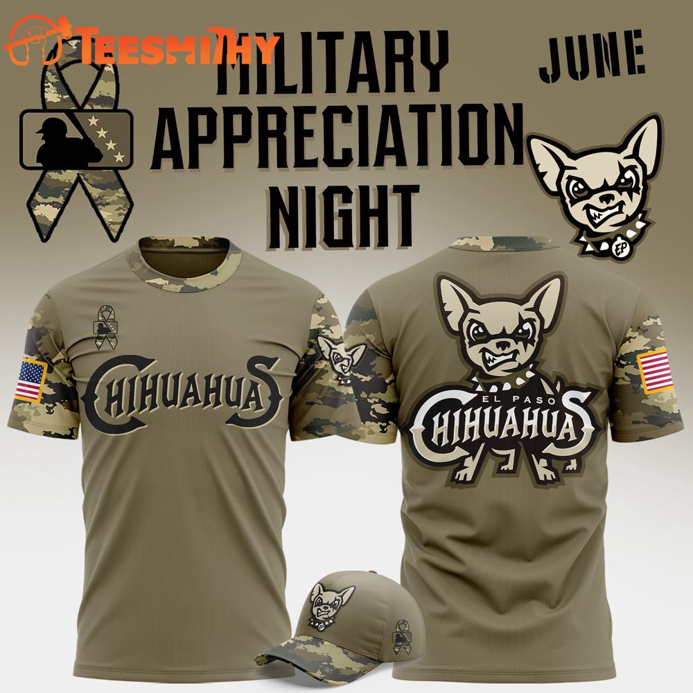 El Paso Chihuahuas Appreciation Night 2025 3D Shirt