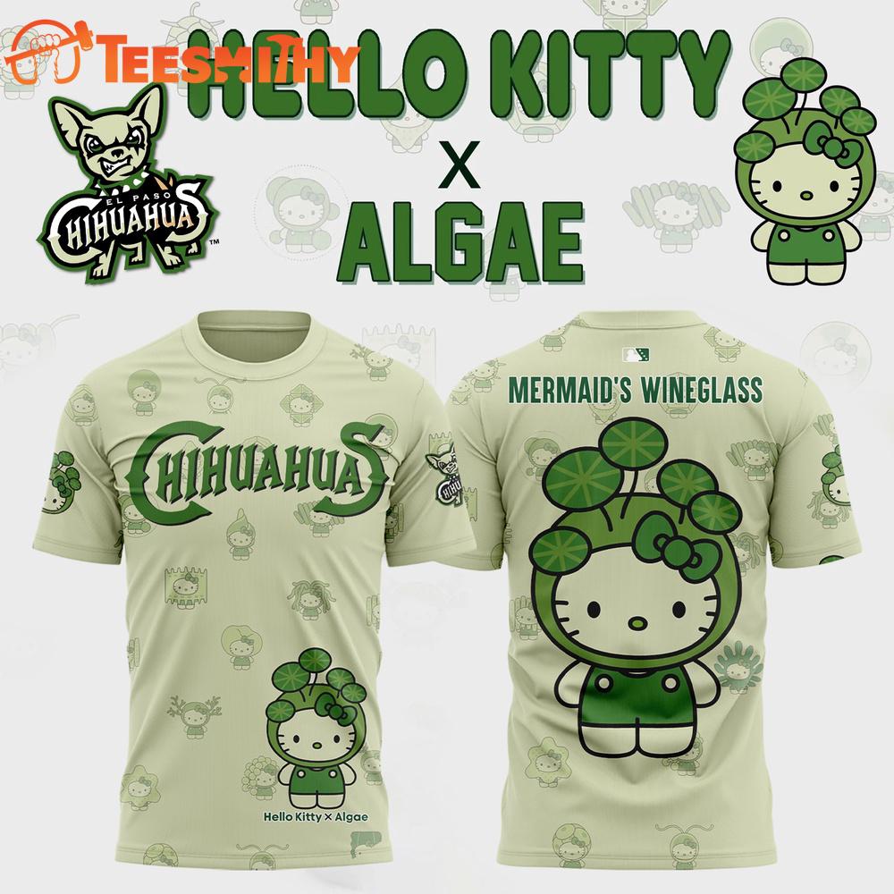 El Paso Chihuahuas x Algae Hello Kitty 3D Shirt