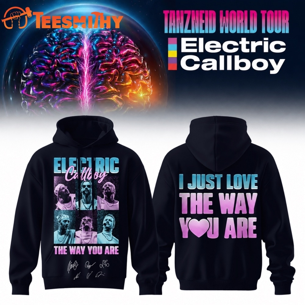 Electric Callboy Tanzneid World Tour 2026 Signature Limited Edition Hoodie