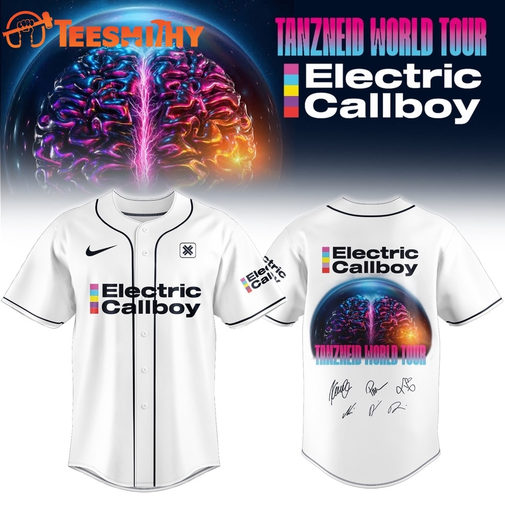 Electric Callboy Tanzneid World Tour 2026 Special New Baseball Jersey