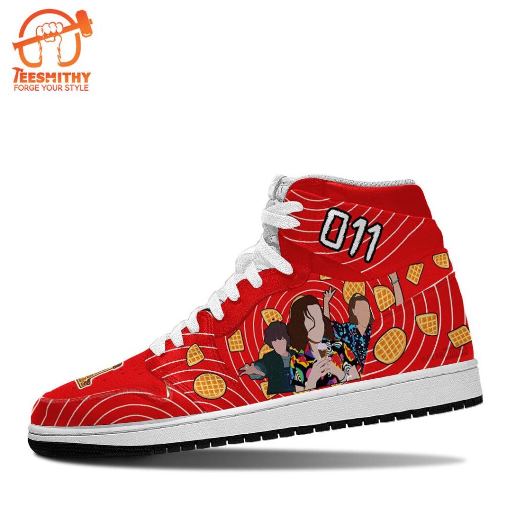 Eleven 011 Shoes Custom Stranger Things Sneakers - Teesmithy