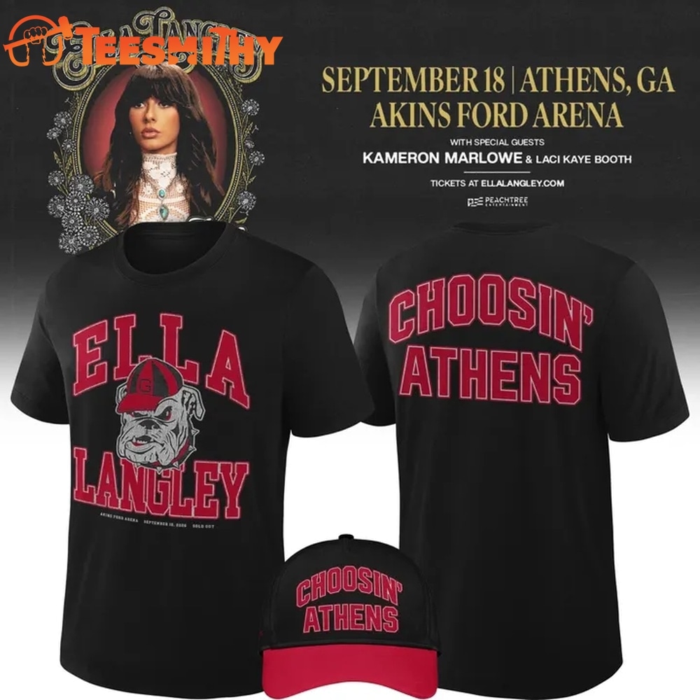 Ella Langley x Georgia Bulldogs 2026 Exclusive Edition T Shirt