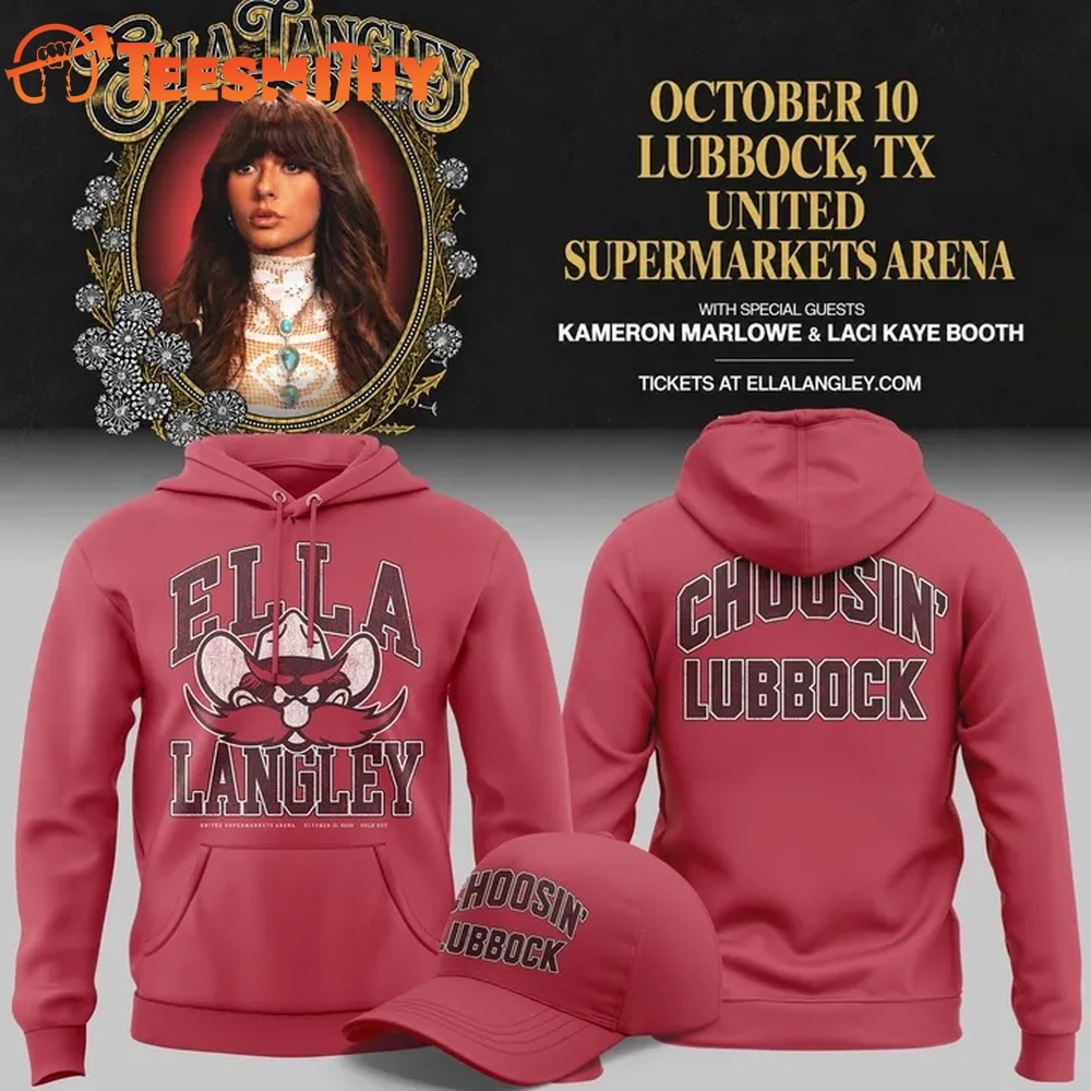 Ella Langley x Texas Tech Red Raiders 2026 Hoodie