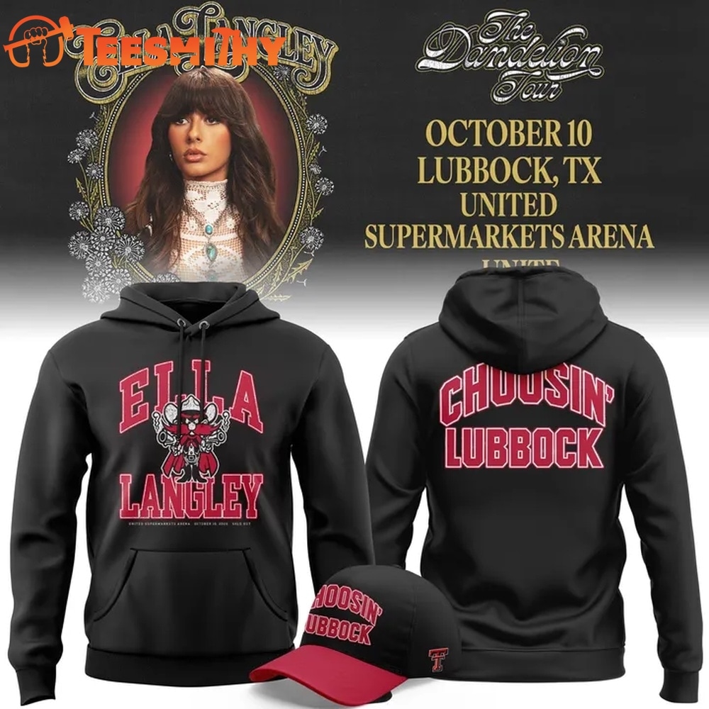 Ella Langley x Texas Tech Red Raiders 2026 Limited Edition Hoodie