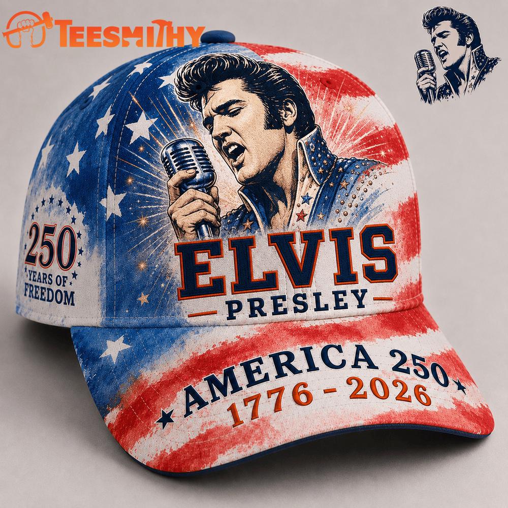 Elvis Presley 250 Years Of Freedom Classic Cap