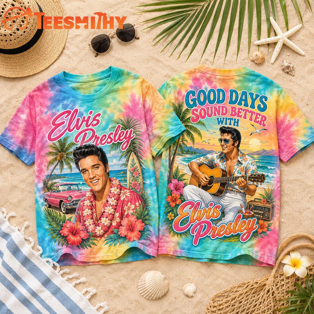 Elvis Presley Good Days Summer Vibes 3D Shirt