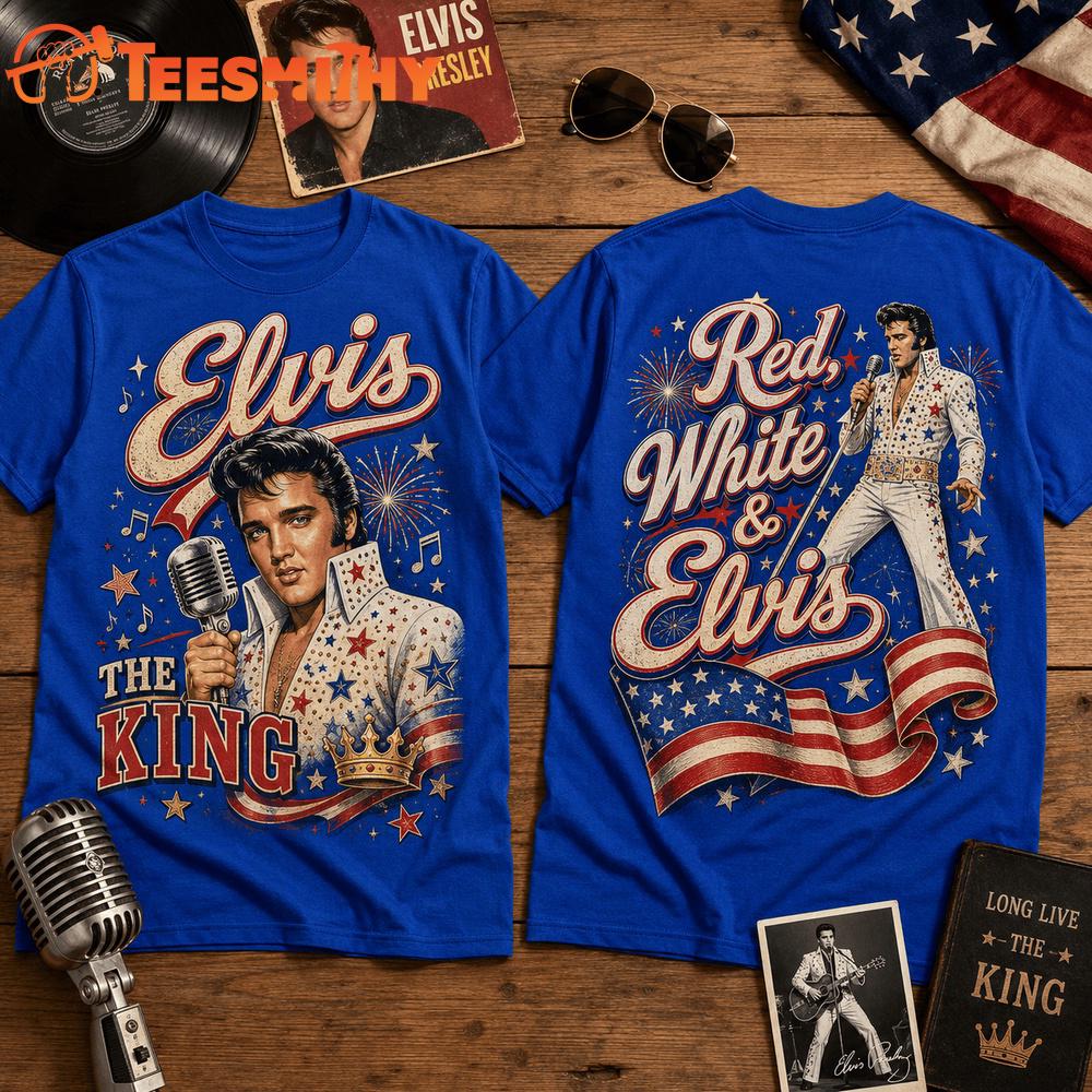 Elvis Presley Vintage Celebration Limited Edition 3D Shirt
