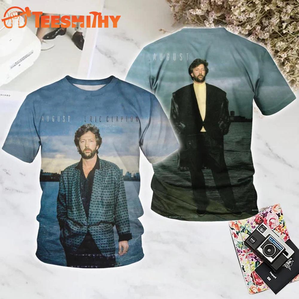 Eric Clapton August All Over Printed T Shirt