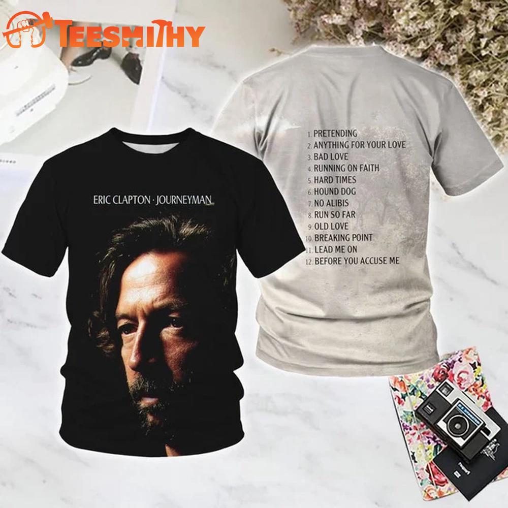 Eric Clapton Journeyman All Over Printed T Shirt