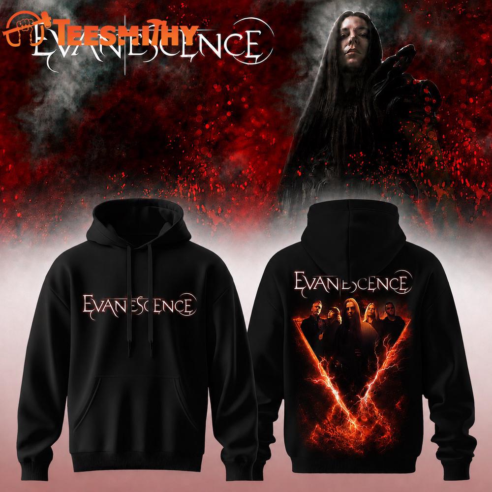 Evanescence Sanctuary 2026 World Tour New Design Hoodie