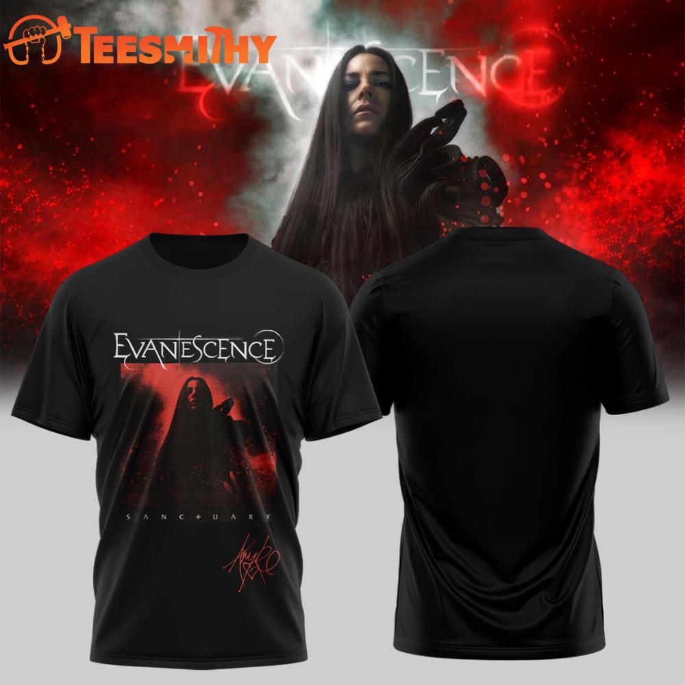 Evanescence World Tour 2026 New Design T Shirt