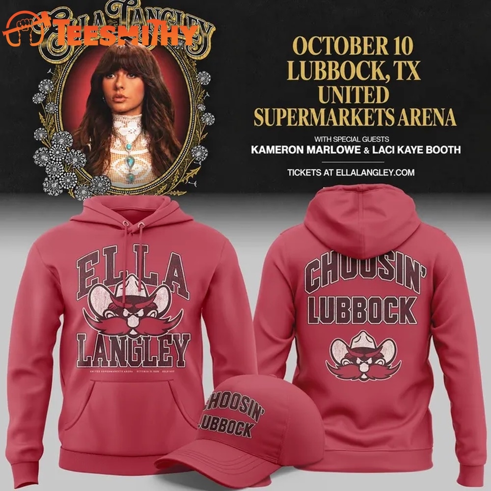 Exclusive City Edition Ella Langley x Texas Tech Red Raiders Hoodie 2026
